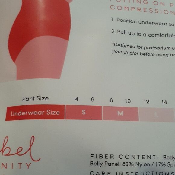 New Bundle Isabel Maternity Postpartum Compression Underwear. Get Your Shape Bac - Picture 4 of 4